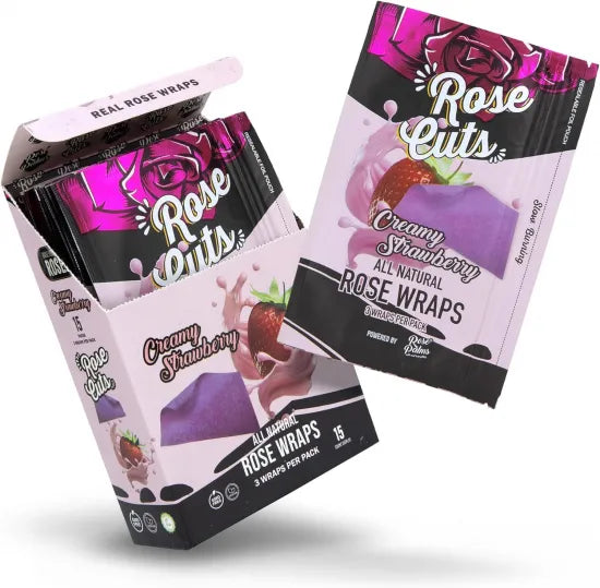 ★Rose Cuts ローズカット Purple/Pink Rose Wraps（3枚入） ブラント