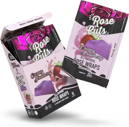 ★Rose Cuts ローズカット Purple/Pink Rose Wraps（3枚入） ブラント
