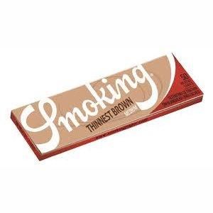 Smoking スモーキング Thinnest Brown paper 1 1/4 スモーキング ペーパー