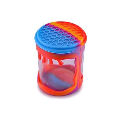 Glass Jar w/ Silicone Sleeve シリコン+ガラスジャー
