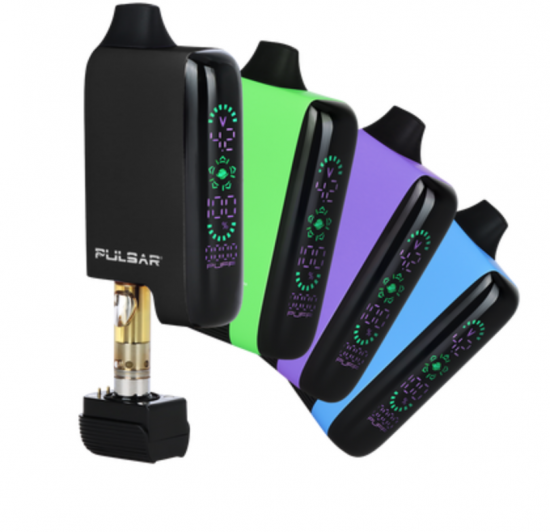 PULSAR パルサー 510 DL 5.0 Precision Voltage Control LCD Screen Vape Bar 1000mAh バッテリー ベイプ