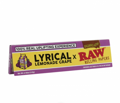 RAW x Lyrical Lemonade ロウxリリカルレモネード Rolling Papers  ペーパー
