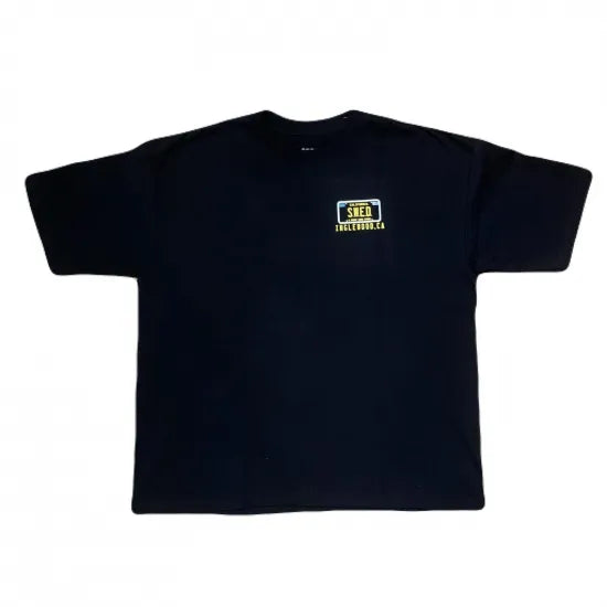 SWED スウェッド LAX INGLEWOOD MAP T-SHIRTS Black Tシャツ ブラック