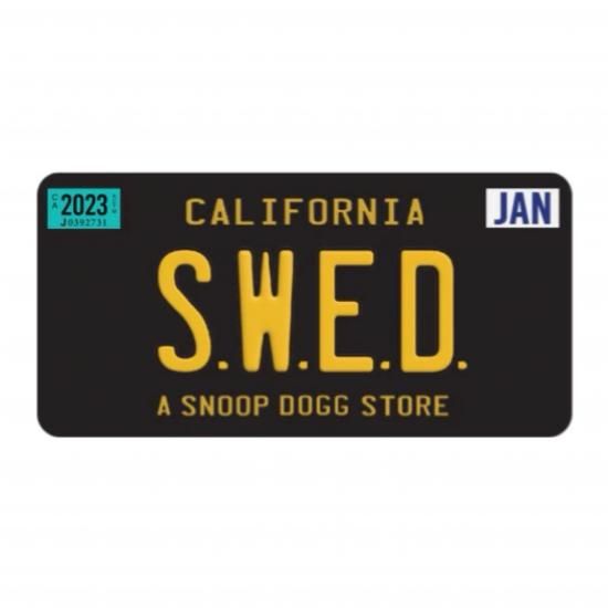 SWED スウェッド LAX INGLEWOOD MAP Sticker ステッカー