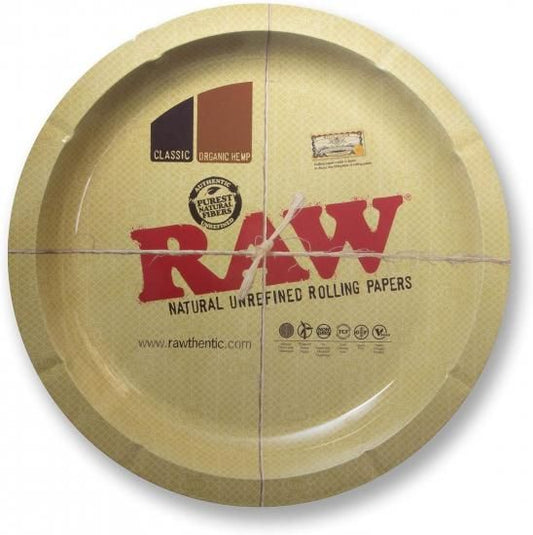 RAW ロウ Round METAL ROLLING TRAY ローリングトレイ