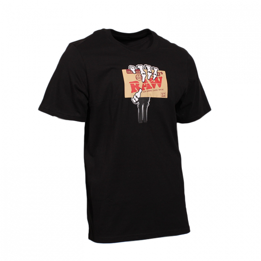 RAW ロウ Bones T-Shirt  Black Tシャツ