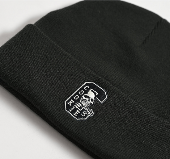 Cookies クッキーズ Livewire C-Skull Black Beanie ビーニー ブラック