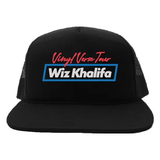 VINYL VERSE TOUR TRUCKER HAT CAP キャップ ブラック