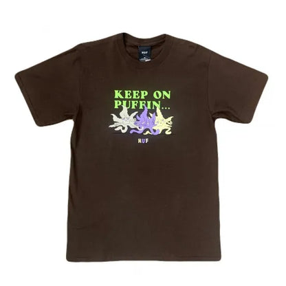 HUF ハフ POTTED T-Shirt Tシャツ ブラウン