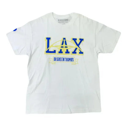 Dr. Greenthumb ドクターグリーンサンブ LAX Logo T-Shirt Tシャツ ホワイト