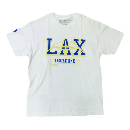 Dr. Greenthumb ドクターグリーンサンブ LAX Logo T-Shirt Tシャツ ホワイト