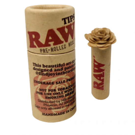 RAW ロウ PRE-ROLLED ROSE TIP チップ