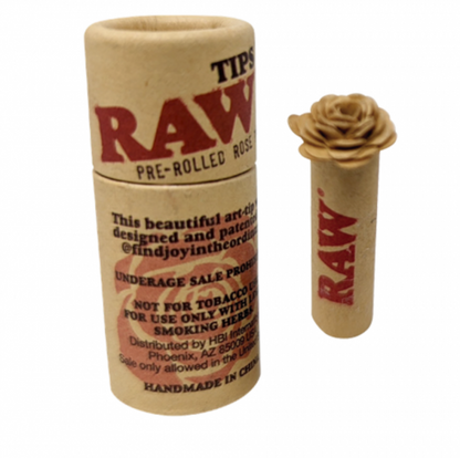 RAW ロウ PRE-ROLLED ROSE TIP チップ
