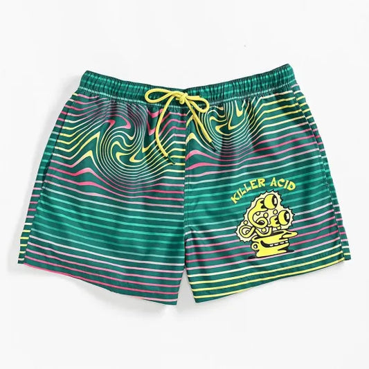 Killer Acid キラーアシッド Magic Green Board Shorts ハーフパンツ グリーン