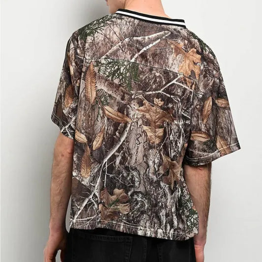 Empyre エンパイアx Realtree リアルツリーEdge Mesh Jersey メッシュTシャツ ブラウン