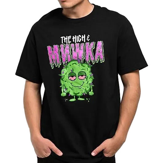 The High & Mightyザハイアンドマイティー x Mishka Stoney Burnie Black T-Shirt Tシャツ ブラック