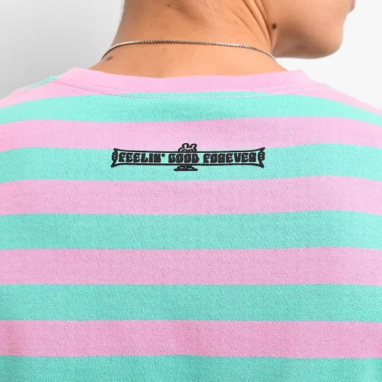 Killer Acid キラーアシッドFeel Good Pink & Green T-Shirt Tシャツ ピンク