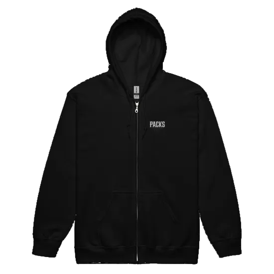 ★PACKS パックス ZIP HOODIE フーディーパーカー