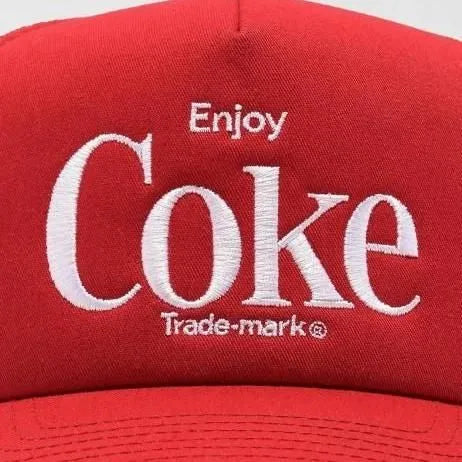 Brixton x Coca-Cola Red Trucker Hat CAP キャップ レッド