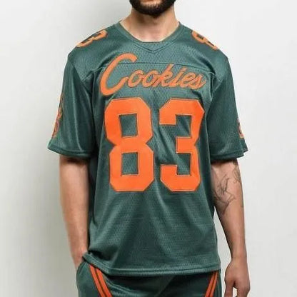 Cookies クッキーズ Legacy Green Football Jersey Tシャツ グリーン