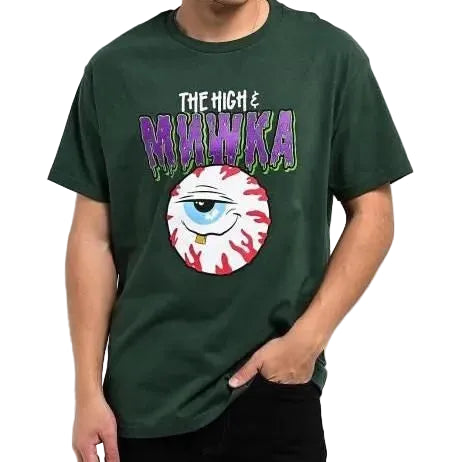 The High & Mighty ザハイアンドマイティーx Mishka Stoney Baloney T-Shirt Tシャツ グリーン