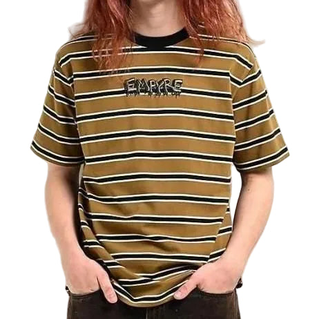 Empyre エンパイア Stove Top Sand Stripe T-Shirt Tシャツ サンド