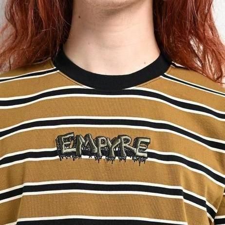 Empyre エンパイア Stove Top Sand Stripe T-Shirt Tシャツ サンド