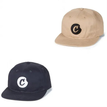 Cookies クッキーズ C-BITE TWO-TONE SNAPBACK CAP キャップ カーキ/ネイビー