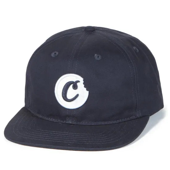 Cookies クッキーズ C-BITE TWO-TONE SNAPBACK CAP キャップ カーキ/ネイビー