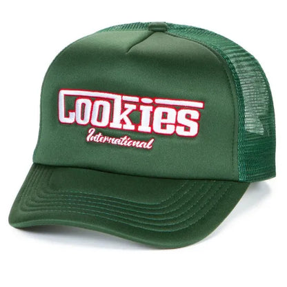 Cookies クッキーズ ENZO TRUCKER HAT CAP メッシュキャップ グリーン