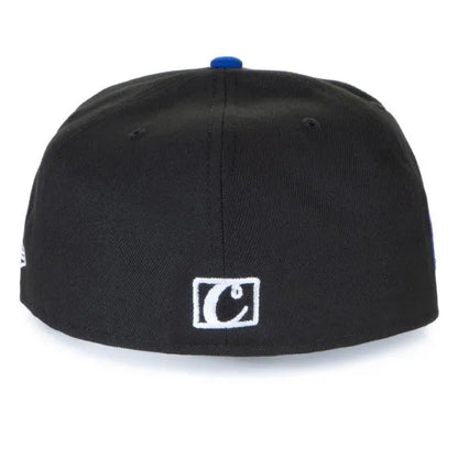 Cookies クッキーズ X NEW ERA FITTED 59FIFTY HARDWOOD CLASSIC CAP キャップ ブラック&ロイヤルブルー