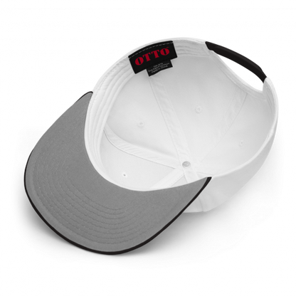 PACKS パックス SNAPBACK HAT キャップ ホワイト&ブラック