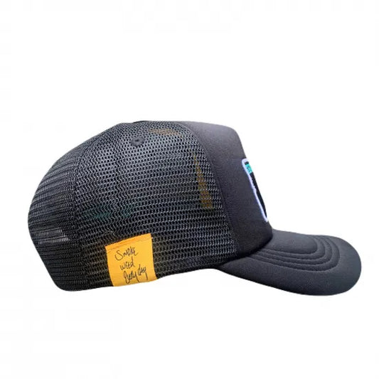 SWED スウェッド LICENSE PLATE TRUCKER HATS CAP キャップ ブラック