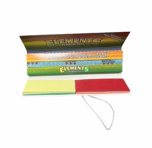ELEMENTS エレメンツ RAINBOW CONNOISSEUR King Size Slim Papers + Tips キングサイズ ペーパー+チップ