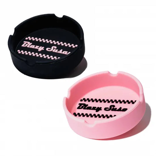 Blazy Susan ブレイジースーザン Classic Silicone Ashtray アシュトレイ 灰皿 ピンク/ブラック