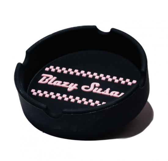 Blazy Susan ブレイジースーザン Classic Silicone Ashtray アシュトレイ 灰皿 ピンク/ブラック