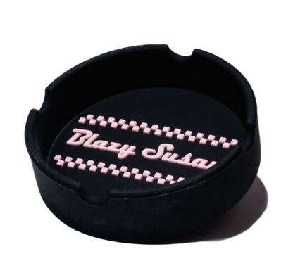 Blazy Susan ブレイジースーザン Classic Silicone Ashtray アシュトレイ 灰皿 ピンク/ブラック