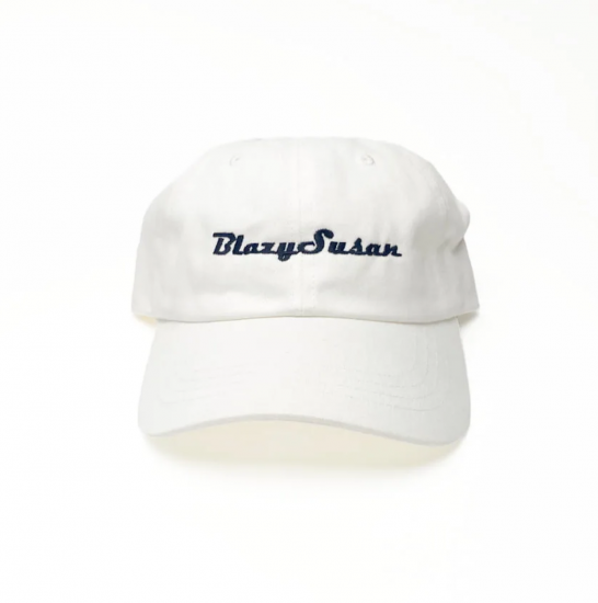 Blazy Susan ブレイジースーザン Dad Hat Cap キャップ ピンク/ホワイト
