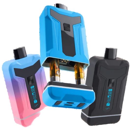 Ooze ウーズ Duet Dual Cart Variable Voltage 510 Vape Battery バッテリー ベイプ