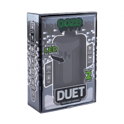 Ooze ウーズ Duet Dual Cart Variable Voltage 510 Vape Battery バッテリー ベイプ