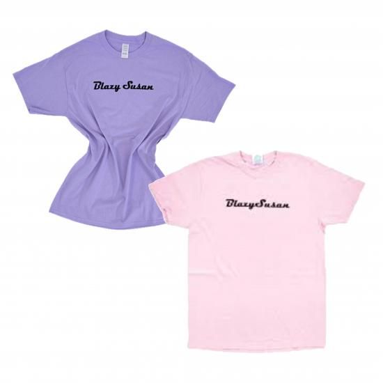 Blazy Susan ブレイジースーザン Tee Shirts Tシャツ ピンク/パープル