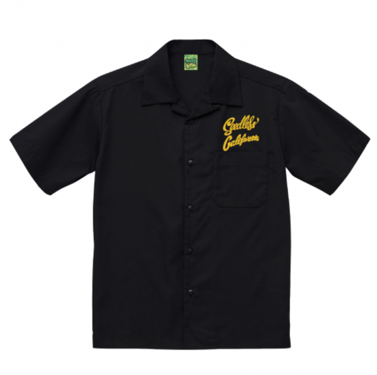 seedleSs シードレス skunk and drive open shirts Black オープンカラーシャツ ブラック