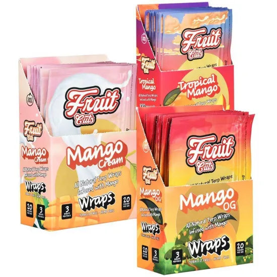 Fruit Cuts フルーツカット Natural Pulp Wraps  King Size 3枚入り ブラント
