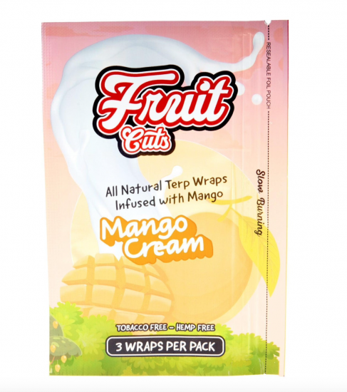 Fruit Cuts フルーツカット Natural Pulp Wraps  King Size 3枚入り ブラント