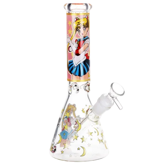 Japanese Animation Girl Beaker Glass Water Pipe 水パイプ