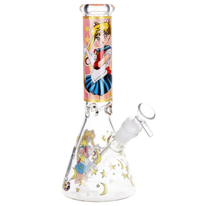 Japanese Animation Girl Beaker Glass Water Pipe 水パイプ