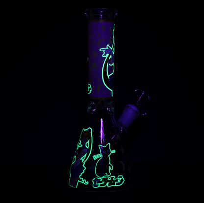 Japanese Animation Girl Beaker Glass Water Pipe 水パイプ