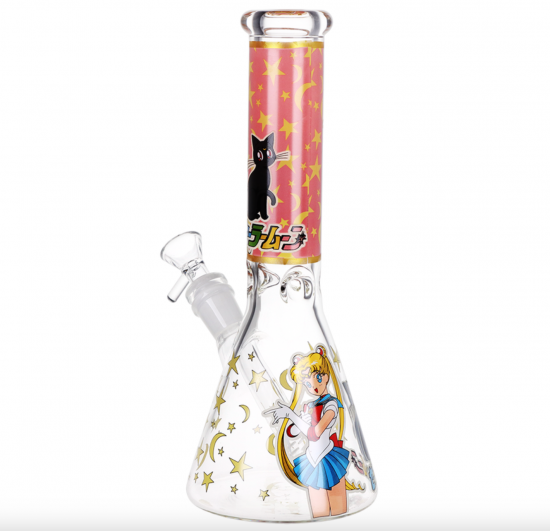 Japanese Animation Girl Beaker Glass Water Pipe 水パイプ
