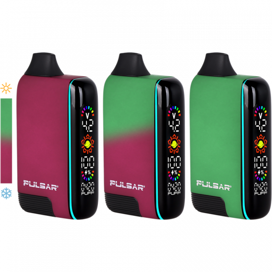 PULSAR パルサー 510 DL 5.0 Precision Voltage Control LCD Screen Vape Bar 1000mAh バッテリー ベイプ
