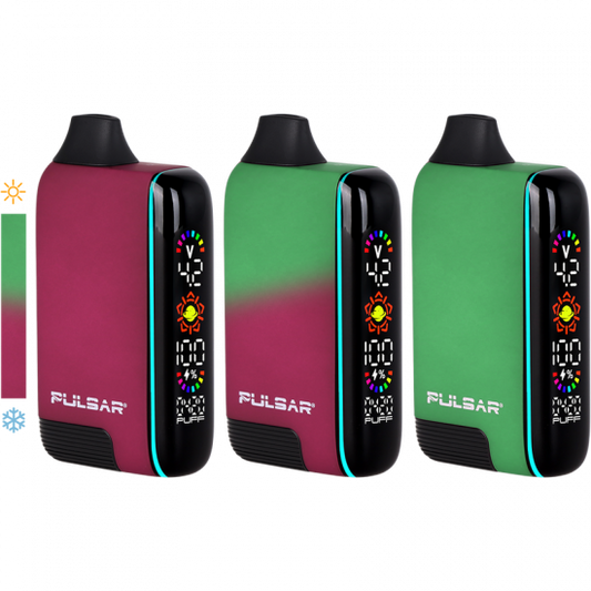 PULSAR パルサー 510 DL 5.0 Precision Voltage Control LCD Screen Vape Bar 1000mAh バッテリー ベイプ